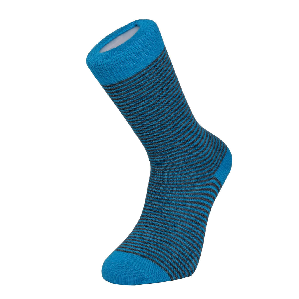 Harewood Fine Stripe Luxury Merino Everyday Socks - 6 Pair Bundle (£14 per pair)