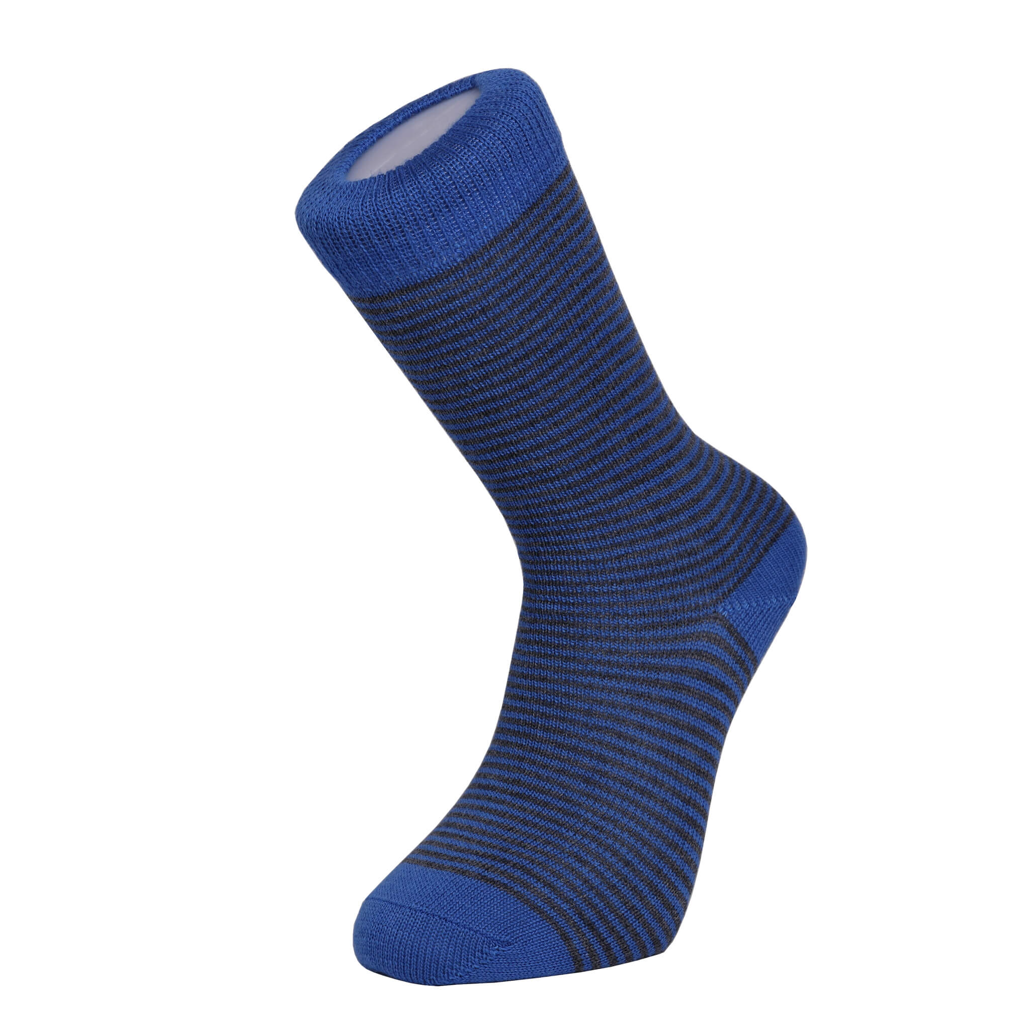 Harewood Fine Stripe Luxury Merino Everyday Socks - 6 Pair Bundle (£14 per pair)