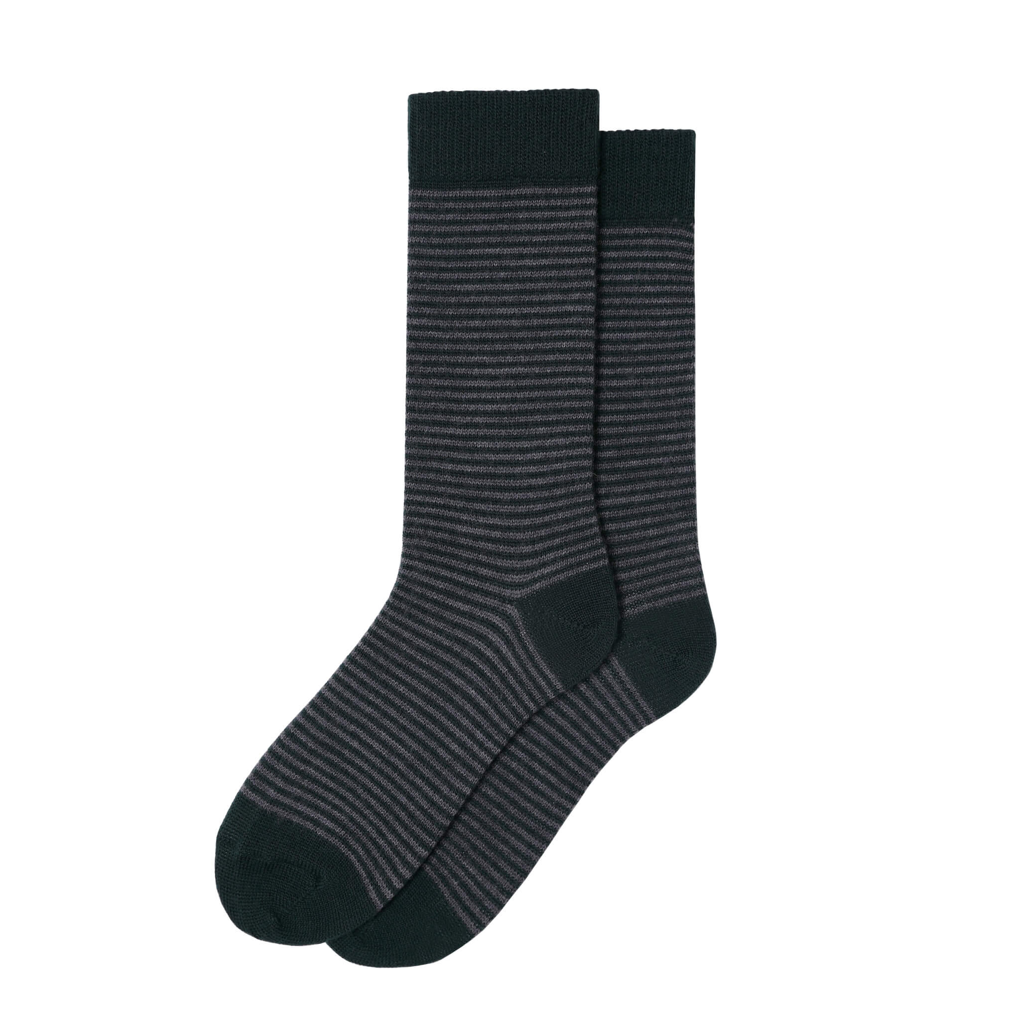 Harewood Fine Stripe Luxury Merino Everyday Socks - 6 Pair Bundle (£14 per pair)