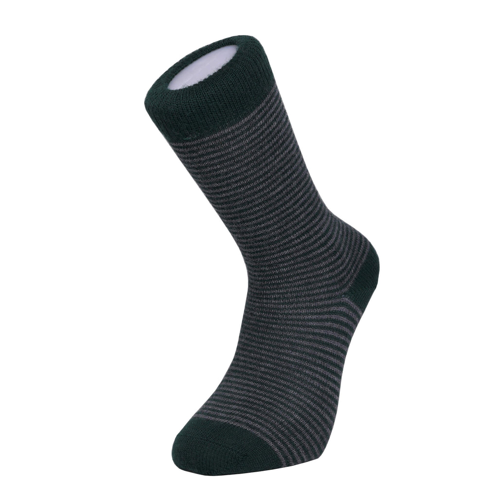 Harewood Fine Stripe Luxury Merino Everyday Socks - 4 Pair Bundle (£14 per pair)
