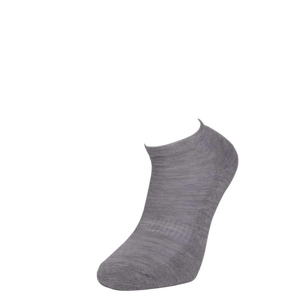 Ashville Pro Merino Mens Trainer Sock - Cushioned Sole - 3 Mixed Pair Bundle