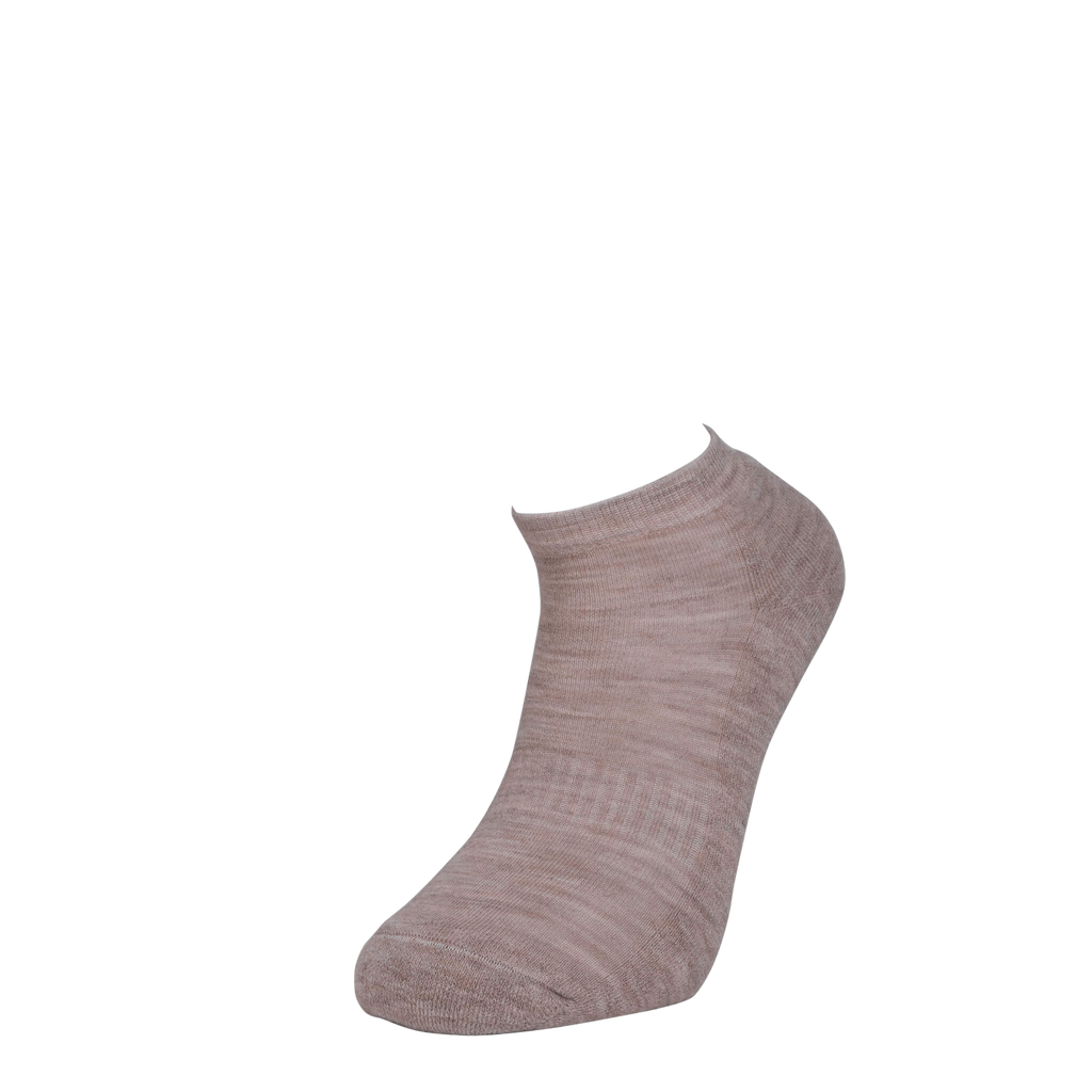 Ashville Pro Merino Mens Trainer Sock - Cushioned Sole - 3 Mixed Pair Bundle