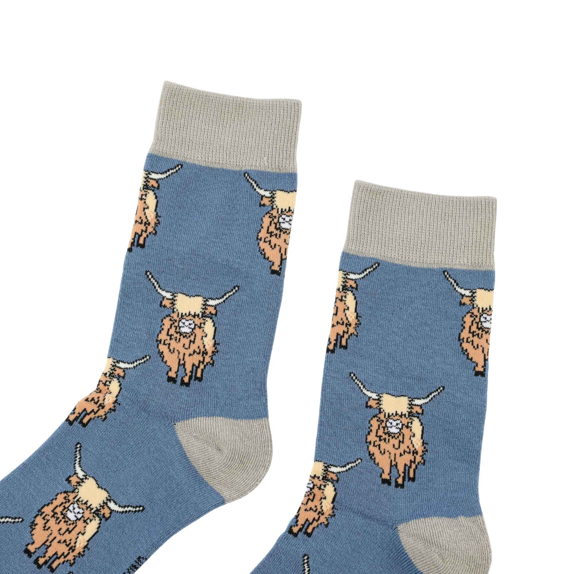 Save the Highland Cow Bamboo Socks
