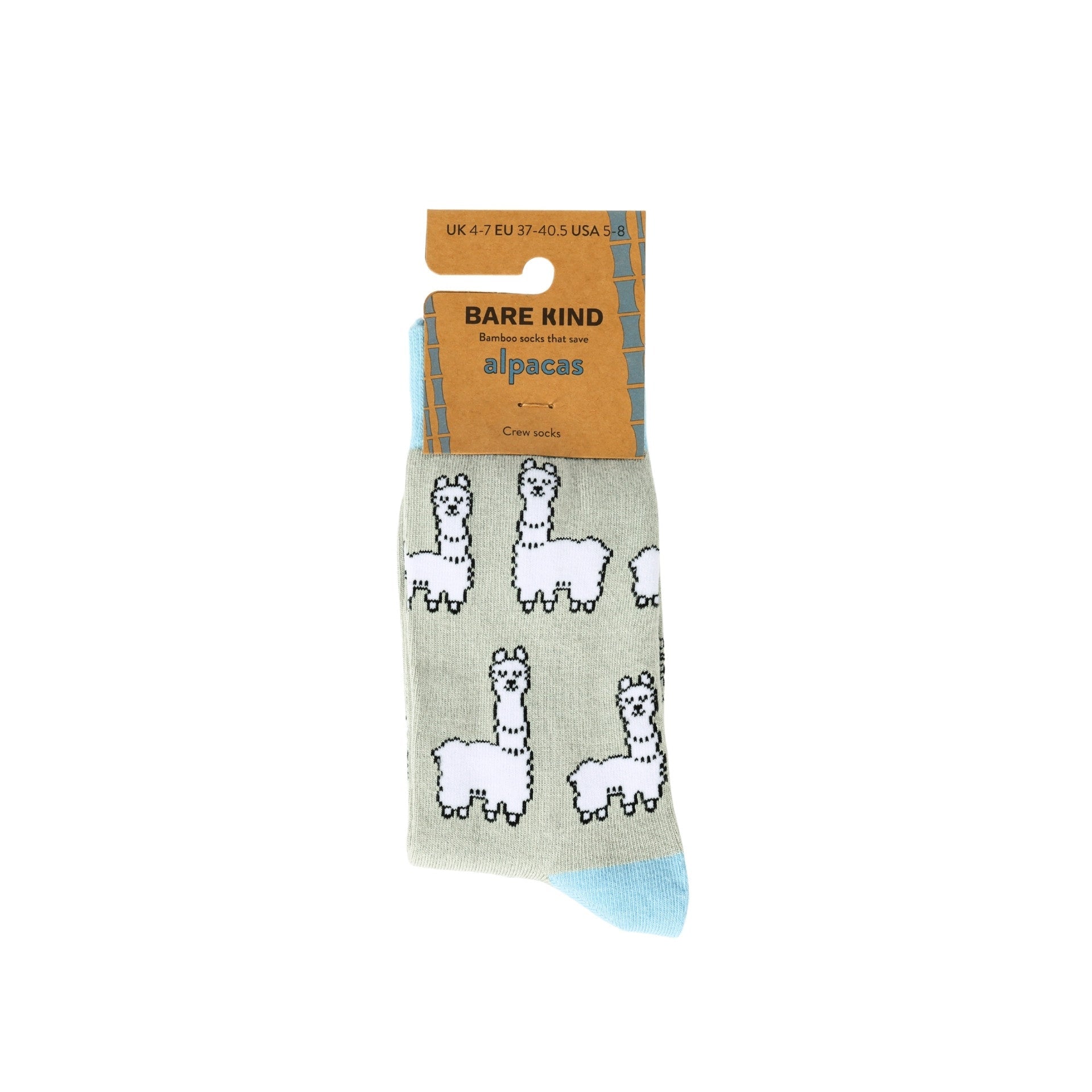 Save the Alpaca Bamboo Socks