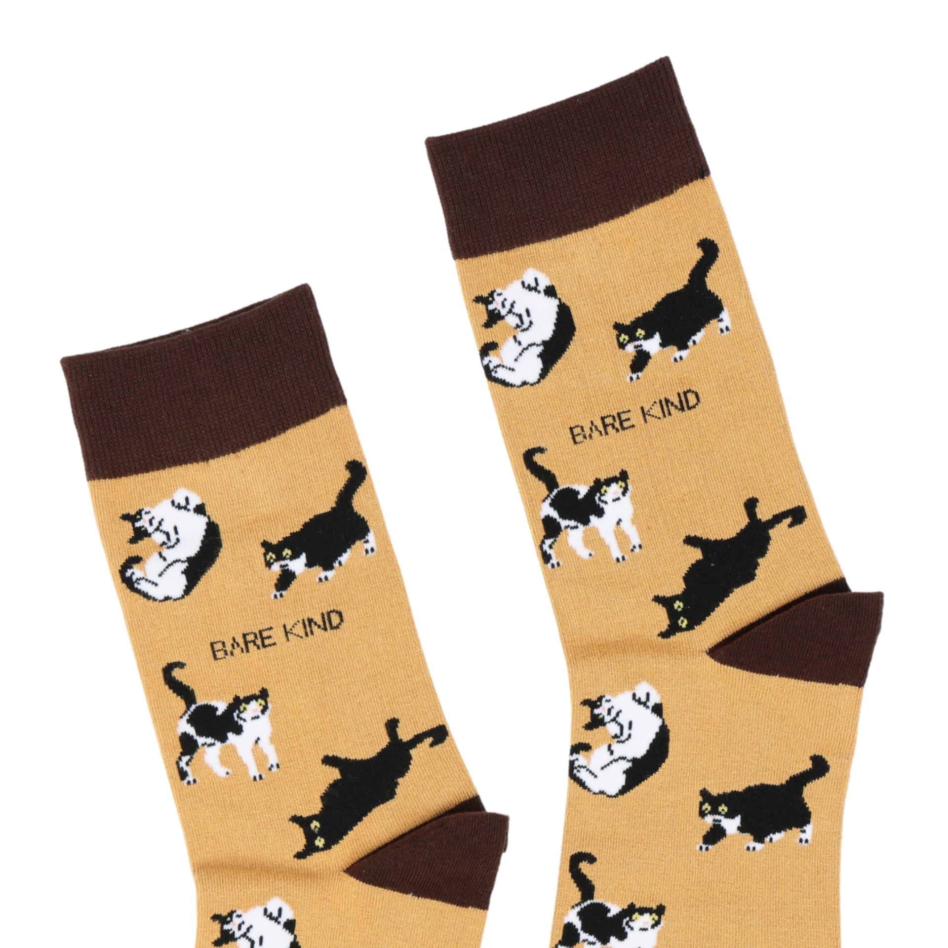 Save the Brown Cat Bamboo Socks