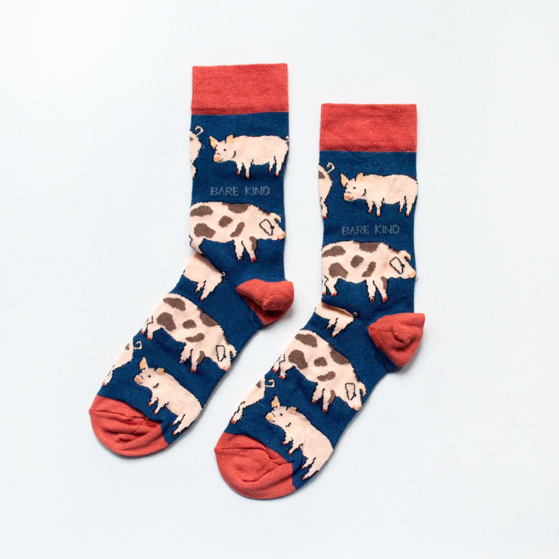 Farm Animals Bamboo Socks Gift Box of 3