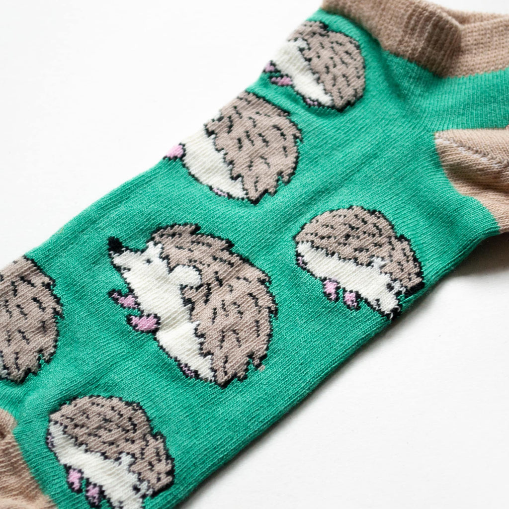 Hedgehog Bamboo Trainer Socks